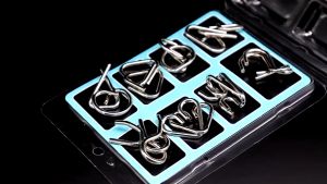 Bộ 24 móc khóa IQ Đồ chơi trí tuệ cho trẻ tư duy thử thách mở khóa thông minh sáng tạo hàng cao câp