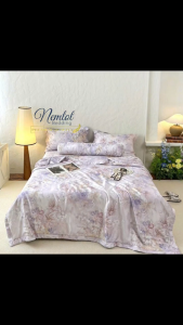 🕌Khổng Tước Sơn Trà Lụa Lyocell Lenzing Chính Phẩm Cao Cấp Trọn Bộ Chăn Ga Gối _ Nemtot Bedding