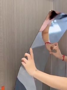 Home HD Mirror Self Adhesive Wall Mirror Acrylic Mirror