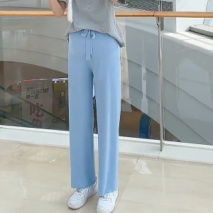 Women Palazzo Maternity Pants Loose Fit Pregnant Belly Support Seluar Mengandung 孕妇裤托腹裤