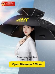 MONLEYTA | UV Protection Fishing Sun Hat Umbrella Double Layer Foldable