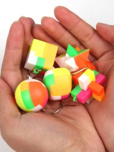 Educational Creative Toys Adult Senior Student Intelligence Mini Six Kong Ming Burr Puzzle Student Prizes