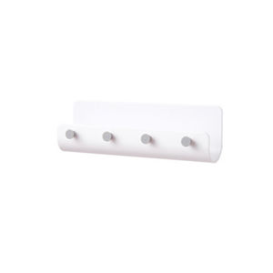 Adhesive Shelf Rack Nordic Multi-purpose Powerful Kitchen Bathroom Wall Hallway Punch-free Porch Key Holder Wall Hanging Decor