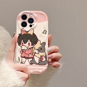 Q Version Time Space Traveler Phone Case Ein Schlaf Road Chen Suitable for  14 pro Huawei P60 Xiaomi 15 pro Vivo OPPO Redmi Note14