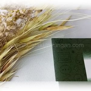 [50pcs - WA] Cetak Undangan Pernikahan / Khitanan WA Unik Glossy & Murah (RCU 01)