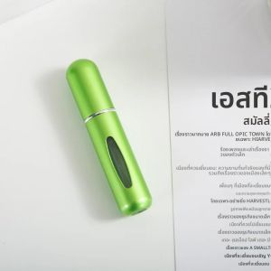 ขวดสเปรย์น้ำหอมแบบพกพาขนาดเล็ก 5 มล. รุ่นใหม่ แบบเติมได้ พร้อมหัวฉีดแบบปั๊ม สำหรับเดินทาง