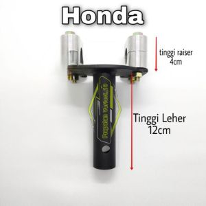 Paket Stang Rzr Dudukan Stang Trondol Motor Metic Bebek Yamaha Honda Universal