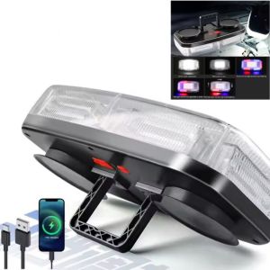 Multifunctional Magnetic Flashing Warning Light Portable Work Lamp Rechargeable Mobile Power Supply Emergency LED Torch Light
