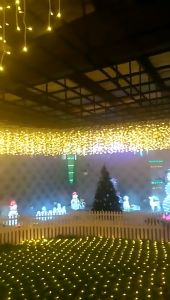 Lampu Hias Tumblr Led Tirai 4 Meter / Lampu Hias Dekorasi Hari Raya / Hiasan Taman Pesta