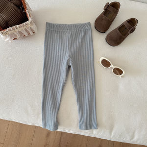 Baby Boys Girls Pure Color Pants Childrens Clothes Pants Autumn Casual Kids Leggings