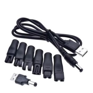 Electric Hair Clippers Electric Shaver Shaving Machine Power Wire USB Adapter Charger USB Charging Plug Cable Power Cord