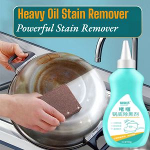 Kitchen Oil Cleaner Stainless Steel Pan And Pan Bottom Stain Remover Polishing Maintenance