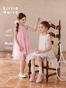 Little Naive | Cool Sensation Sweet Sleeveless Girls Dress