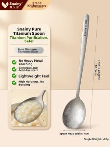 Snainy | Titanium Spoon Long Handle