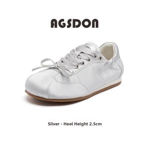 Agsdon | Ballet Shoes Casual Lightweight White
