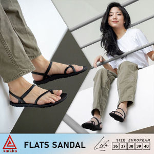 [Official] Amkha Shop - Sandal Camou GOFORT Sandal Jepit Full Karet Anti Slip Sandal Wanita  Sandal Flat Wanita Art.2  LELA