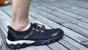 รองเท้าเดินป่า กลางแจ้ง ผู้ชาย รองเท้าตา กลางแจ้ง สบายๆ รองเท้าเดินทาง ระบายอากาศ อากาศได้ รองเท้าเดินป่ากลาง คล้องกับเวลา