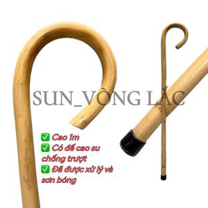 Gậy mây batoong dành cho người già gậy chống dành cho người lớn tuổi nạng chống dành cho người cao tuổi