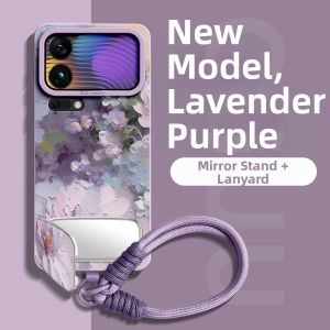 Universal Silicone Protective Case with Strap and Mirror Stand