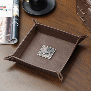 NALANDUOHAO | Leather Necessity Storage Tray