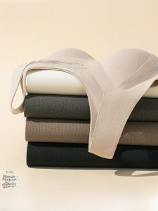 PIER N°5 | Thickened Herbal Initial Color Warm Vest Womens Autumn Winter Thermal Underwear With Chest Pad No Bra Needed Base Layer Top