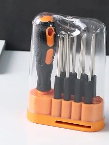 10 in 1multifunctional Computer disassembly and maintenance kit one-line cross screwdriver screwdriver Phillips screwdriver household combination of work set dual-use small screwdriver Tools & Home Improvement Hand Tools Screw & Nut Drivers