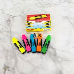 Stabilo Highlighter Joyko 5 Warna Pastel atk