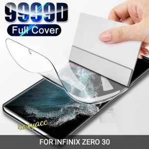 anti gores hydrogel infinix zero 30 screen protector bahan  plastik