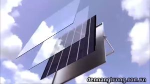 Đèn năng lượng pha 500w chiếu sáng thâu đêm diện tích chiếu sáng 400m2