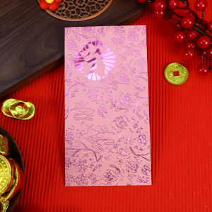 Large Size Hong Bao Bag Creative Retro Hong Kong Version New Year Company Logo Gift Festive Celebration Red Envelope Seal
