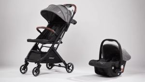 Akeeva Lightweight Travel Stroller w/ Carseat Travel System (Pollux Plus)