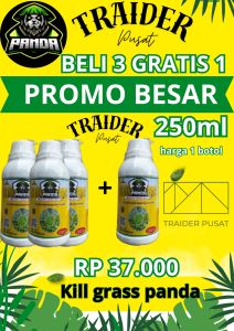 KILL GRASS PANDA RAJA PEMBUNUH GULMA ( BELI 3 GRATIS 1 ( 250ML