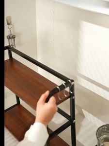 Giá/Kệ Gia Vị 2 Tầng 3 Tầng Khung Kim Loại Chắc Chắn Giúp Khu Vực Nấu Nướng Gọn Gàng Sạch Sẽ Ngăn Nắp