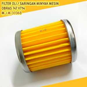Filter Oli -Saringan Minyak Mesin Jahit Obras 747 KT14 M.J.M-30368