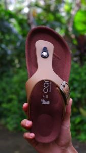 Sandal Pria Casual Sandal Japit Carvil Puyuh Kekinian Model Birke Japit Trendy Terlaris