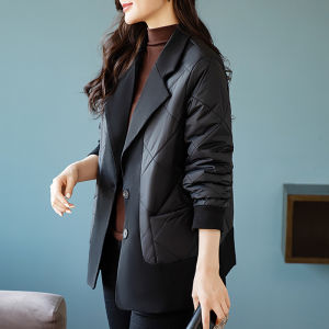 Faux Two-Piece Stylish Suit Jacket