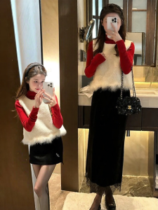 XUECAIQI | New Year Young Style Warm Three-piece Set