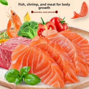 MONLEYTA | Color Enhancing Fish Feed Small Particles Clear Water High Protein For Betta Fish Goldfish Clownfish Aquatic Pets Nutrition