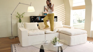 Multi-Functional Cloud Sofa Bed – Foldable & Portable | Compressed Pack | Home & Living Essential