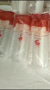 P2 JOLIE/Twinwall KLIR Sauce Cup 25ml-150ml/Anti Pecah Isi 50pcs