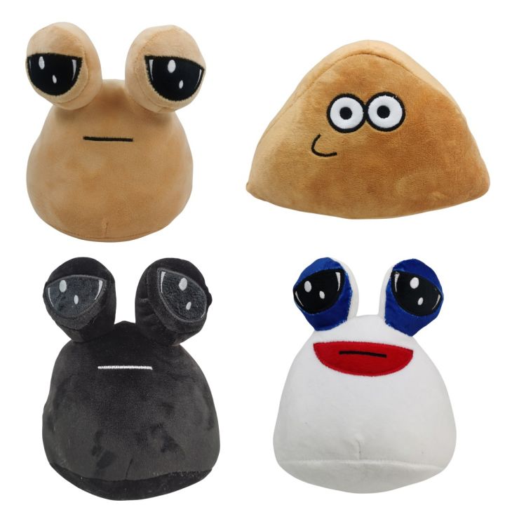 New color Pou Plush Cartoon Alien Toy Kawaii Stuffed Animal Doll Hot ...