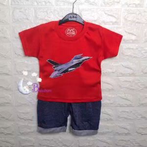 BOBOBAM BAJU BAYI LAKI LAKI SETELAN ANAK COWO LUCU STELAN COWOK 6 BULAN- 3 TAHUN KEREN TRENDY KEKINIAN HELICOPTER