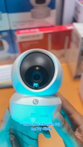 • Camera Wifi quay quét Full Color 5.0MP • Độ phân giải 3K cảm biến 1/2.7” CMOS 25/30fps@5.0M (2880 x 1620) • Ống kính cố định 3.6mm góc nhìn 85°(H) 42°(V) 102°(D) • Quay quét: ngang 0-340° dọc 0-90° • Chuẩn nén H.265 • Chống ngược sáng HDR • 4 chế