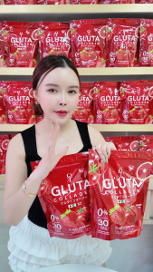 T GLUTA โปร 1แถม1 (1 ห่อ 30 ซอง) ทีกูลต้าคอลลาเจน ผิว กระจ่าง ใส แท้พร้อมส่ง
