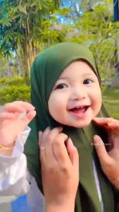 Jilbab Segitiga Instan Masha Anak: Kerudung & Pasmina Instan