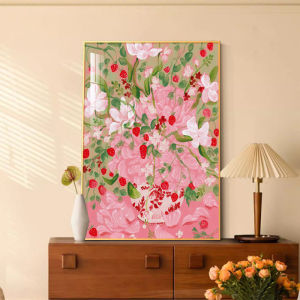 YASISHA | Vintage Style Artistic Wall Decor French Floral Abstract Painting