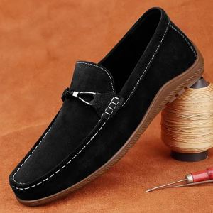 CHAODONG | Mens High-end Casual Leather Soft Bottom Loafer