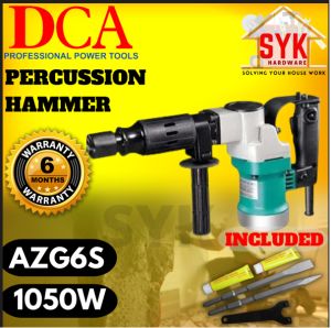 SYK DCA AZG6S Electric Demolition Hammer Drill Power Tools Wall Drill Mesin Pecah Batu Mesin Gerudi Dinding