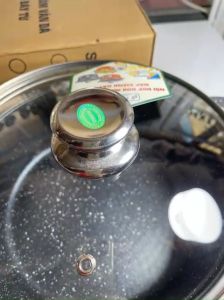 Nồi vân đá chống dính - nồi nấu bếp từ Tithafac Cao Cấp Nắp Kính - Dụng Cụ Bếp từ 16-20-22