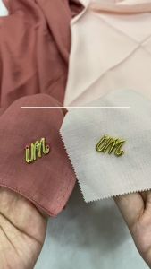 Terbaru Hijab Umama Segiempat Hi-Tech Paris Olive Kerudung Segi Empat HiTech Voal Glossy Premium